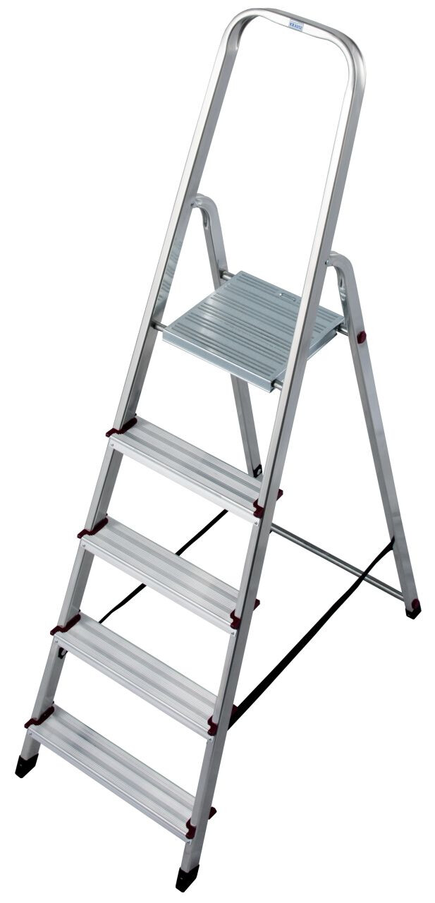 KRAUSE CORDA drabina aluminiowa wolnostojąca 5 stopni